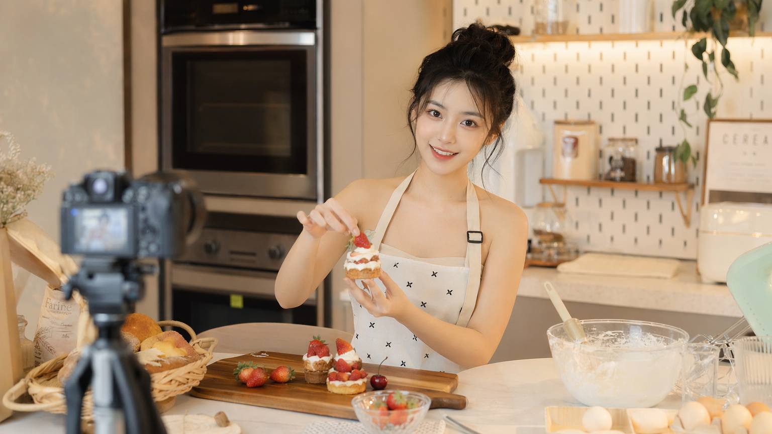 少女萝莉美食视频